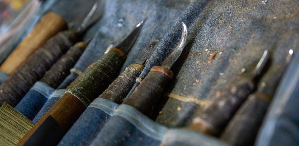 Wood carving tools