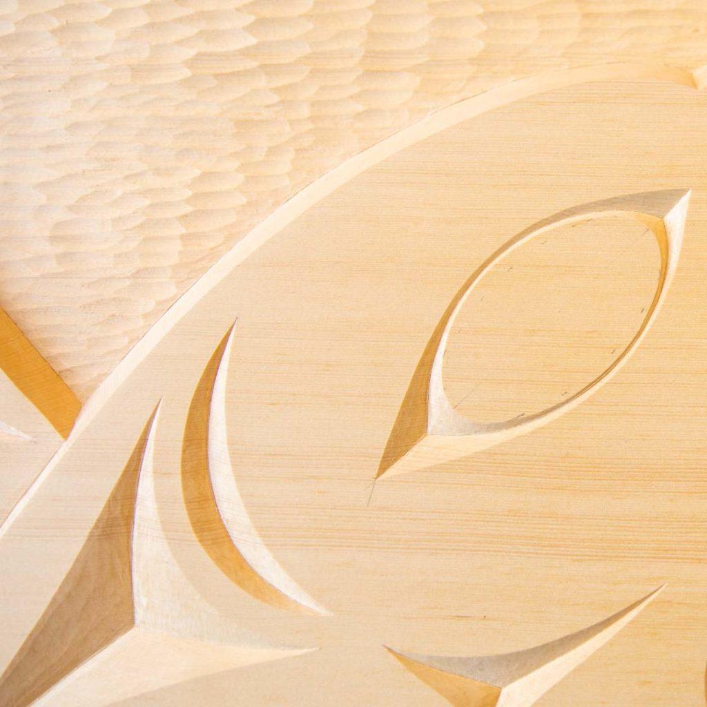 Detail of wood carving