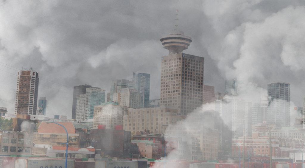 Smoke from wildfires descends on Vancouver