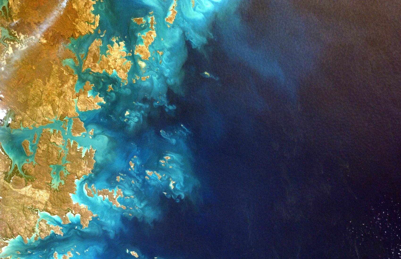 Aerial view of Prince Regent National Park, Australia