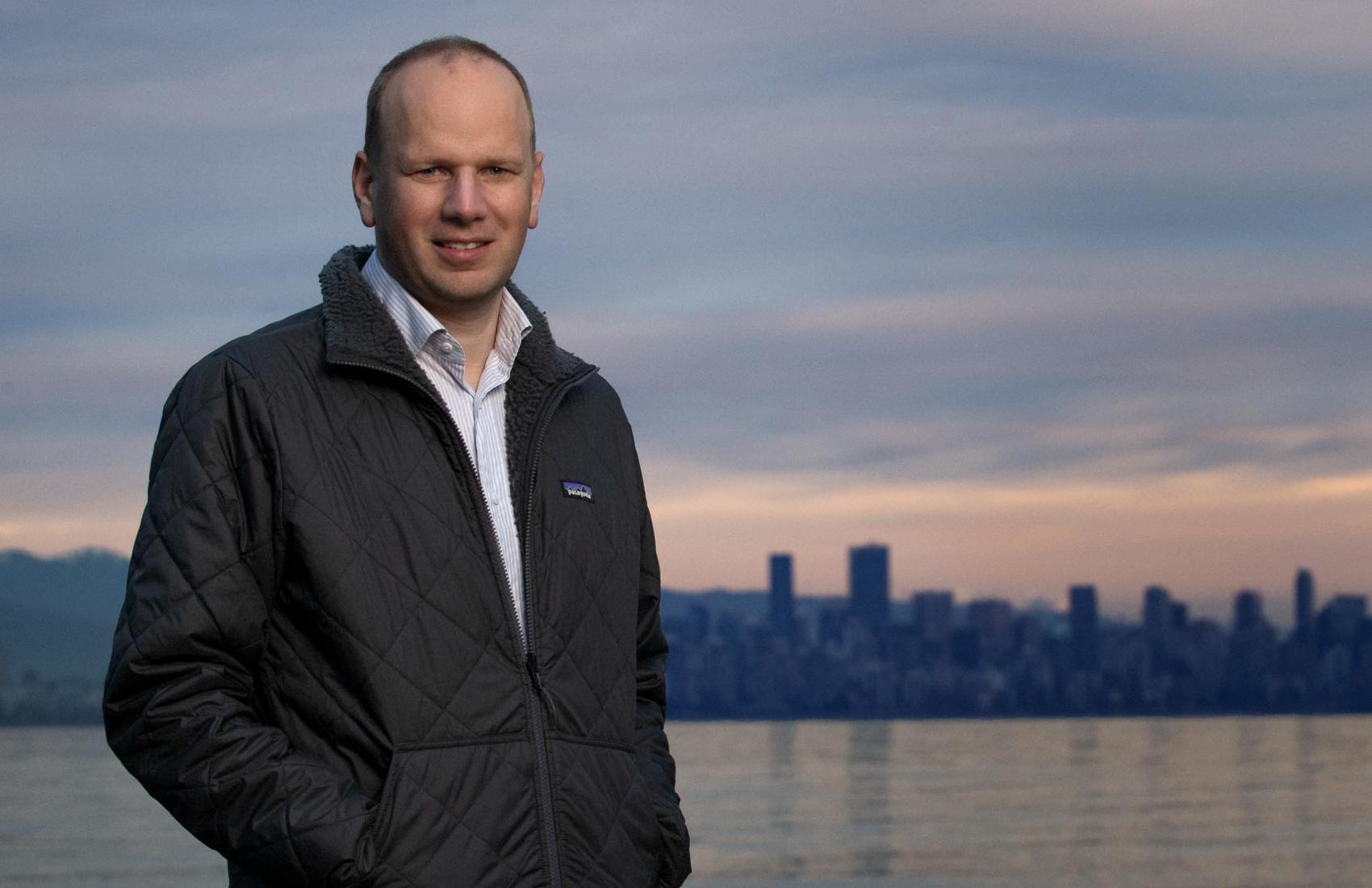 Photo shows UBC architecture and landscape architecture professor Kees Lokman.