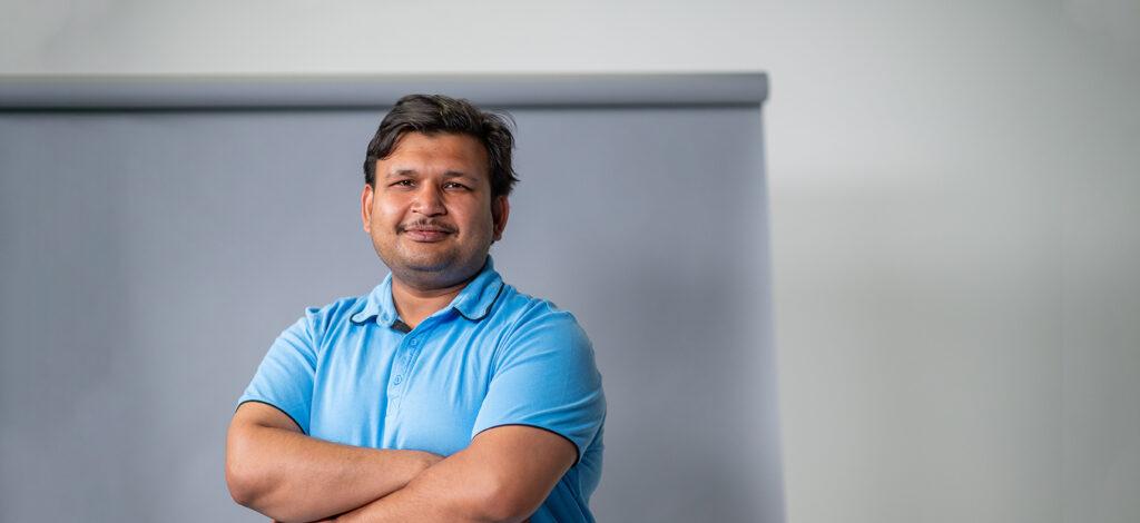 Headshot of Dr. Anubhav Pratap-Singh, director of the Food and Beverage Innovation Centre at UBC.