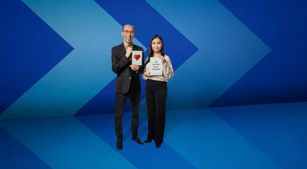 Dr. Raymond Ng, UBC computer science professor and Canada Research Chair in Data Science and Analytics, along with UBC students, is featured in the photo